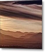 Parting Of The Clouds Metal Print