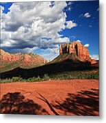 Partly Cloudy With A Chance Of Scenery Metal Print