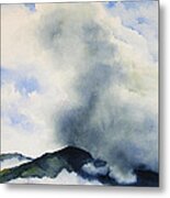 Passing Storm On Mt. Diablo Metal Print