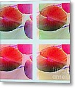 Pastel Pads Metal Print