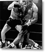 Patterson And Johansson Boxing Metal Print