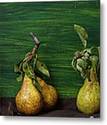 Pears Metal Print