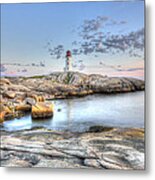 Peggy's Cove Lighthouse Metal Print