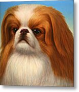 Pekingese Metal Print