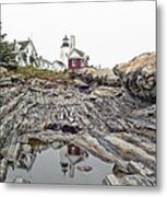 Pemaquid Point Lighthouse Metal Print