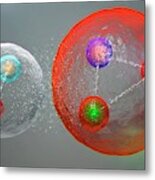 Pentaquark Particle Metal Print