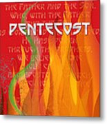 Pentecost Fires Metal Print