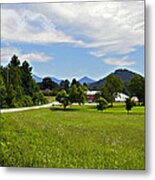 Persimmon Valley Metal Print