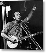 Pete Seeger Metal Print