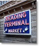Philadelphia - Reading Terminal Market Metal Print