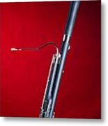 Bassoon Music Instrument Fine Art Prints Canvas Prints Greeting Cards In Color 3408.02 Metal Print