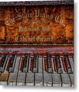 Piano Keys #1 Metal Print