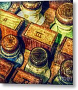 Pigments Metal Print