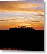 Pine Island Sunset Metal Print