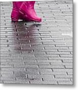 Pink Boots 1 Metal Print