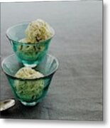 Pistachio Semifreddo Metal Print