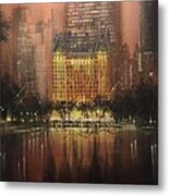 Plaza Hotel New York City Metal Print