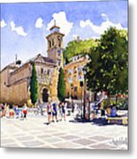 Plaza Nueva Metal Print