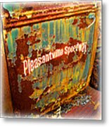 Pleasantville Speedway Metal Print