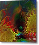 Point Of No Return-abstract Fractal Art Metal Print
