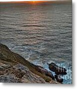 Point Reyes Lighthouse Sunset Metal Print