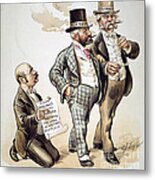 Political Corruption 1893 Metal Print