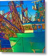 Popeye's Ship Metal Print