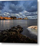 Port Of Oswego Metal Print