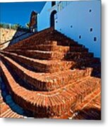 Porta Coeli Steps Metal Print