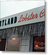 Portland Lobster Company Metal Print