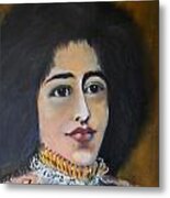 Portrait Of A Woman Metal Print