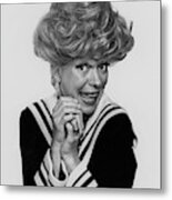 Portrait Of Carol Channing Metal Print