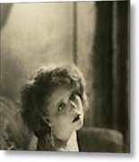 Portrait Of Clara Bow Metal Print