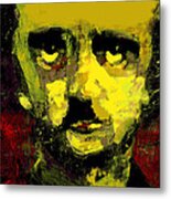 Portrait Of Edgar Allan Poe Metal Print