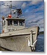 Portrait Of Ship Metal Print