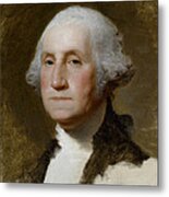 Portrait Of Washington Metal Print