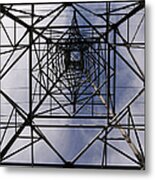 Power Up Metal Print