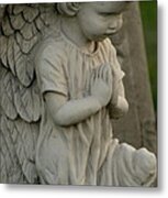 Praying Angel Metal Print