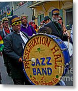 New Orleans Jazz Band Metal Print