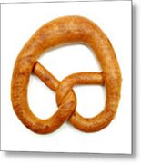 Pretzel Metal Print