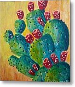 Prickly Pear Metal Print