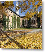 Princeton Autumn At Nassau Hall Metal Print