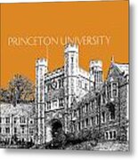 Princeton University - Dark Orange Metal Print