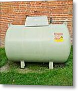 Propane Tank Metal Print