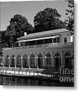 Prospect Park Boat House Metal Print