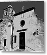 Provencal Church Metal Print