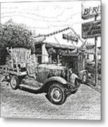 Puckett's Grocery And Restuarant Metal Print