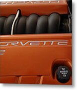Pure American Racing - Corvette Engine The Ls-2 Metal Print