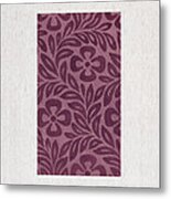Purple Flowers Metal Print
