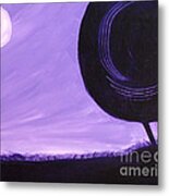 Purple Night Metal Print